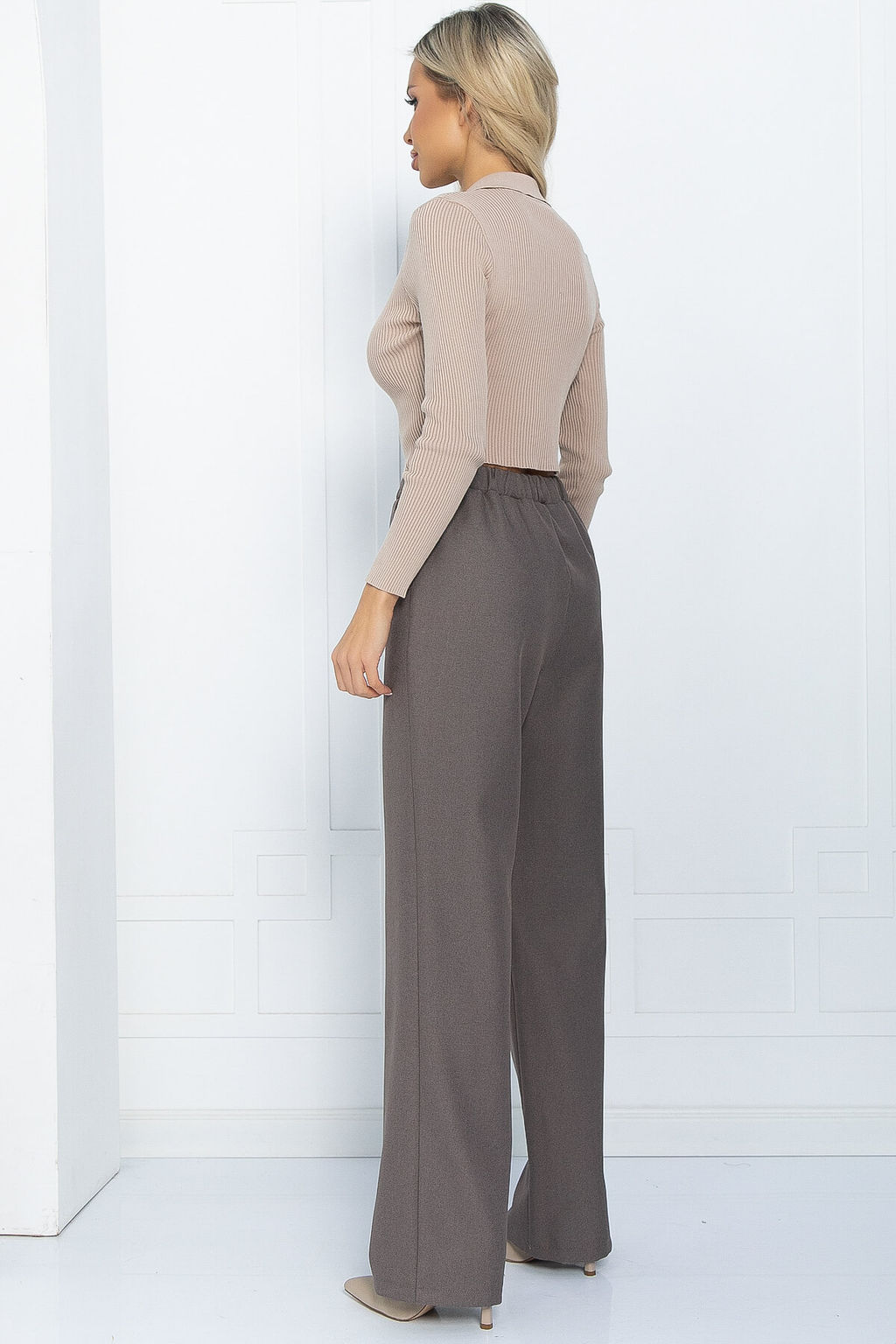 Брюки Бристоль (коричневые) Б11724 - Lt collection фото 2