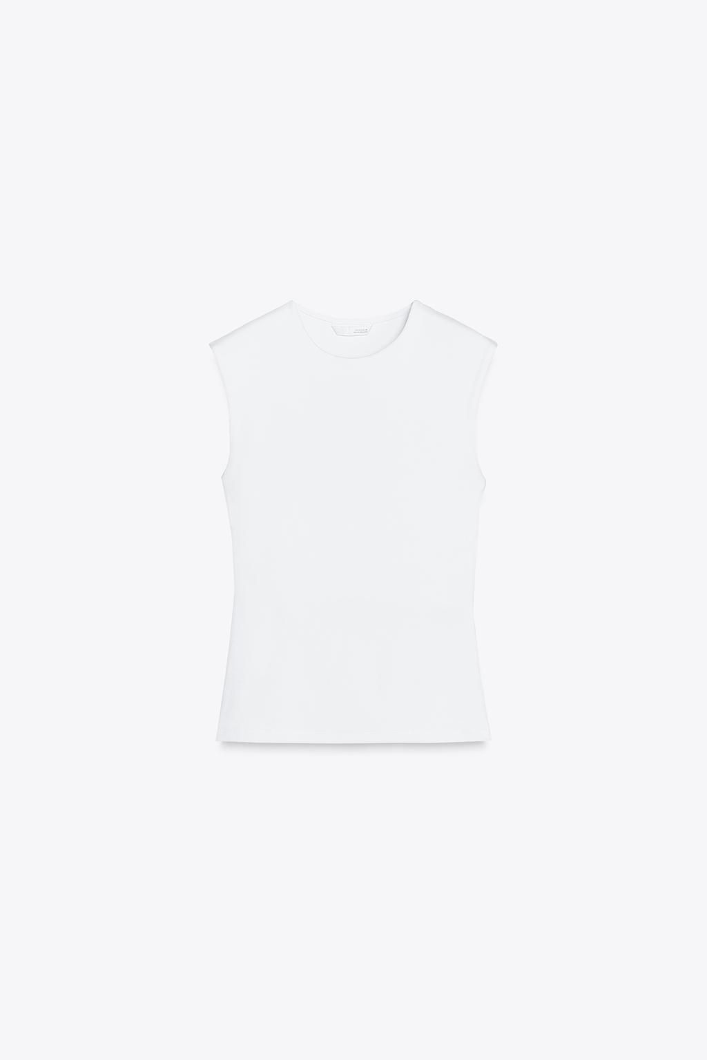 SLEEVELESS KNIT TOP - Zara фото 8