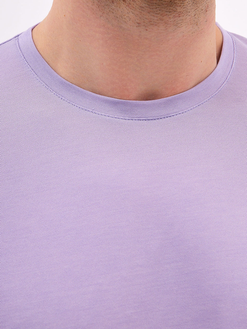 Футболка мужская короткий рукав GREG G145-PO4T-LT1359-3 (сиреневый)