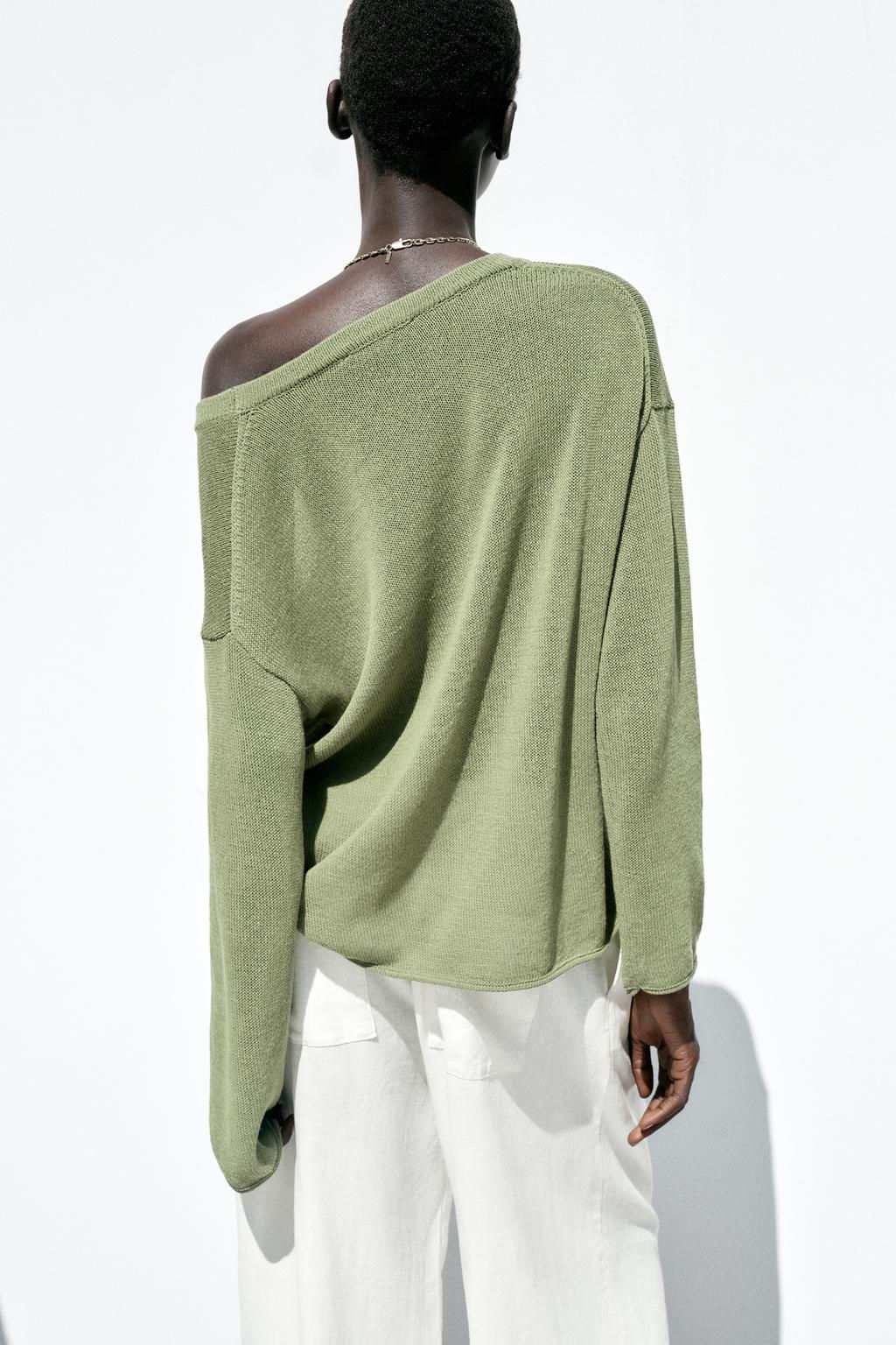 RUSTIC KNIT SWEATER - Zara фото 5