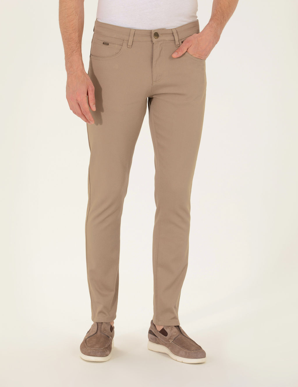 Kum Slim Fit 5 Cep Chino Pantolon
