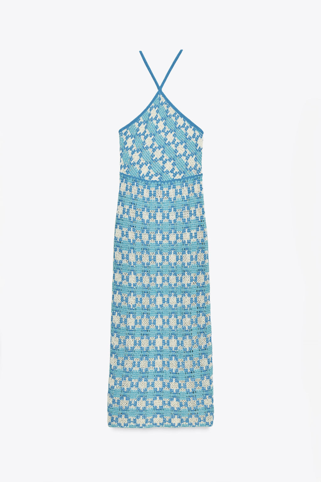 KNIT HALTER DRESS - Zara фото 10