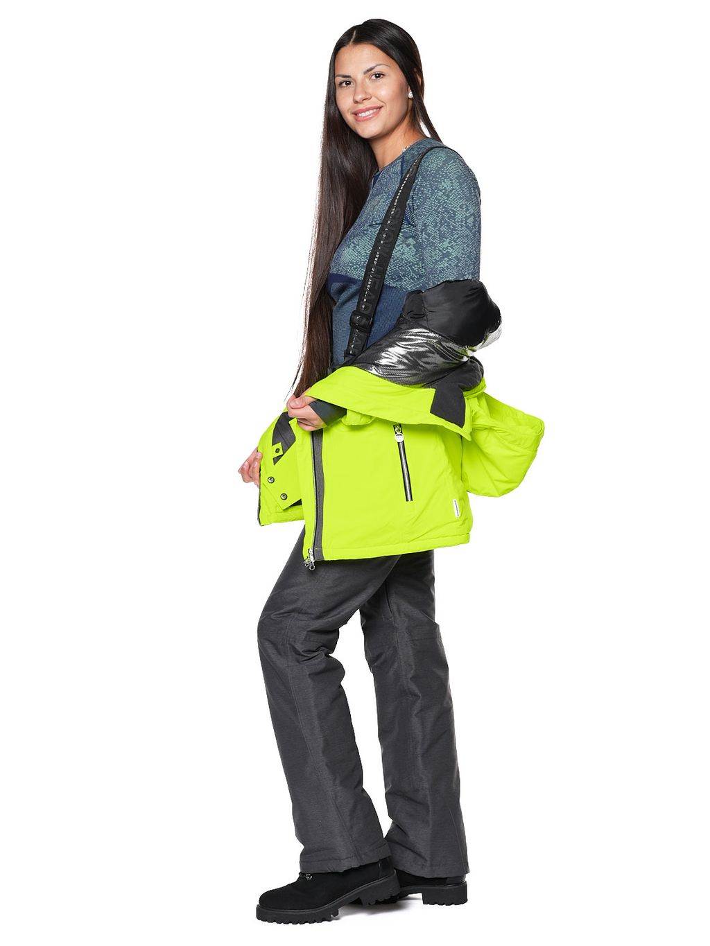 Костюм B-8858 Желтый