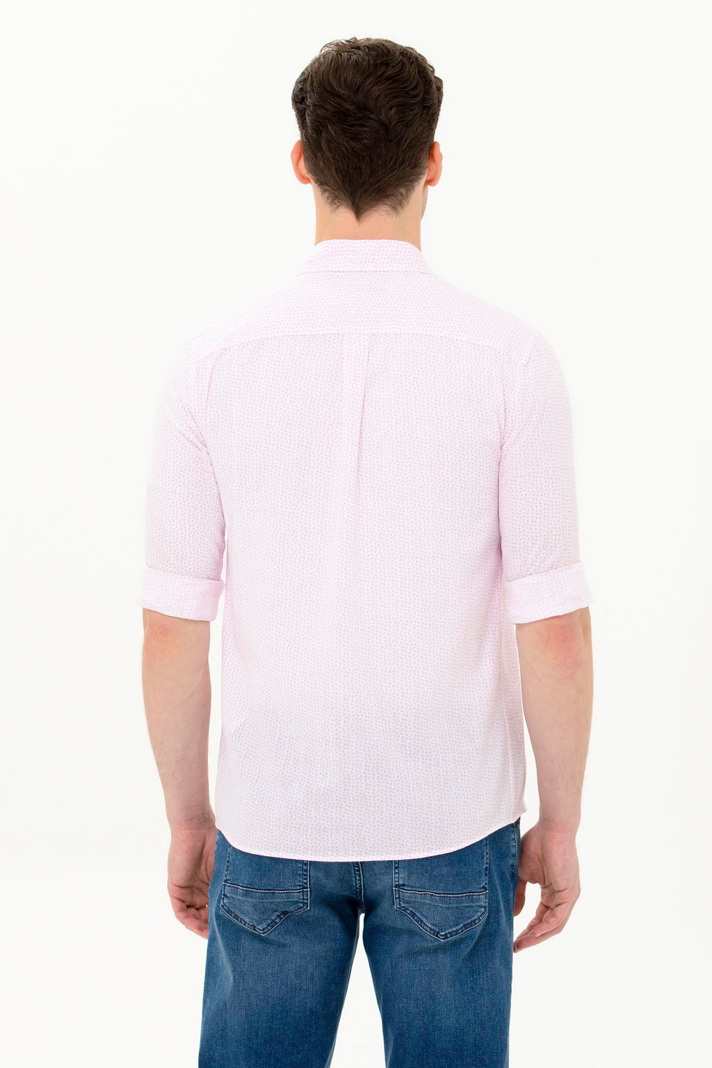 U. S. Polo Assn / Мужская рубашка с длинным рукавом Magnolia - U.s. polo assn фото 14