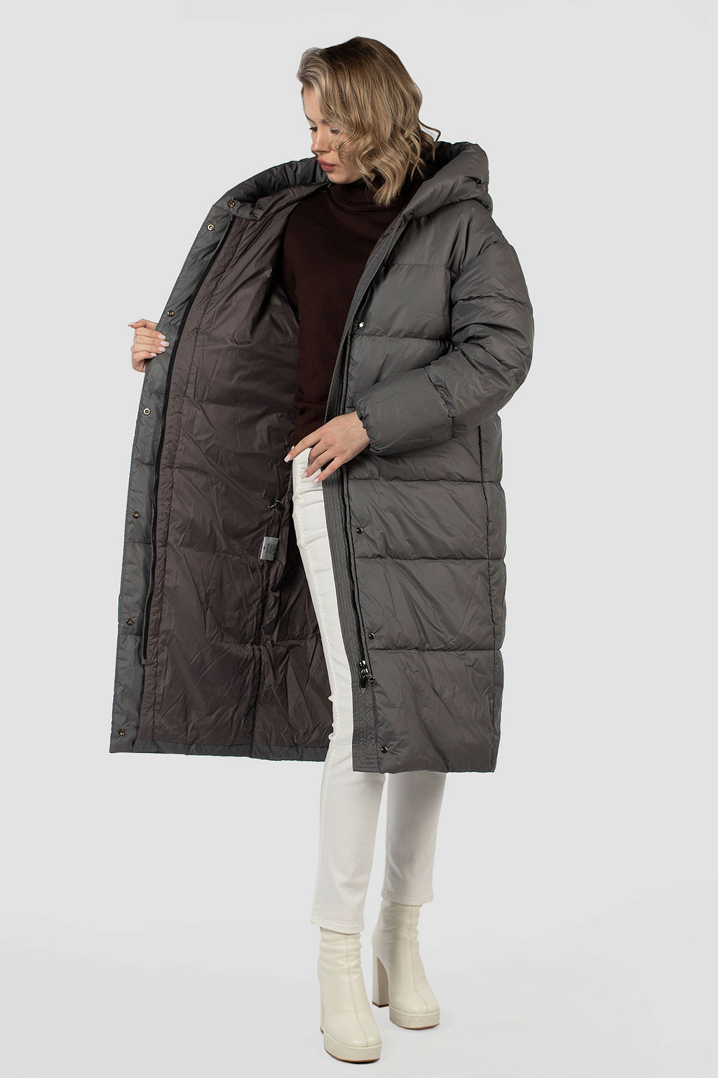 05-2217 Куртка женская зимняя (Холлофайбер 300) - El podio фото 2