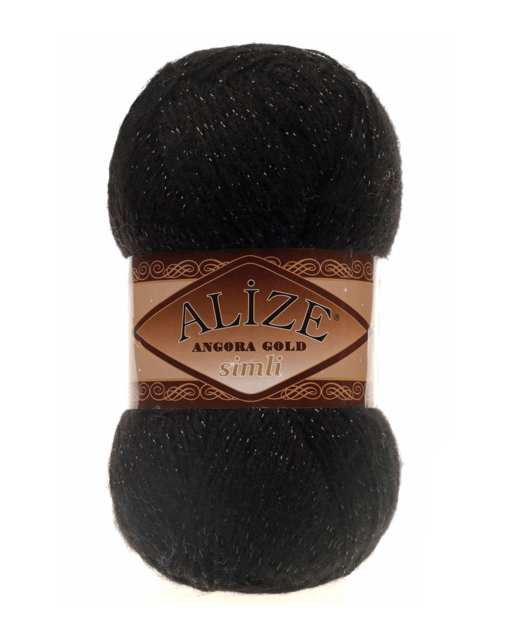 Ангора голд сим (Angora gold sim) пряжа Alize 20%шерсть 5%метанит 75%акрил 5х100г/500м фото 29