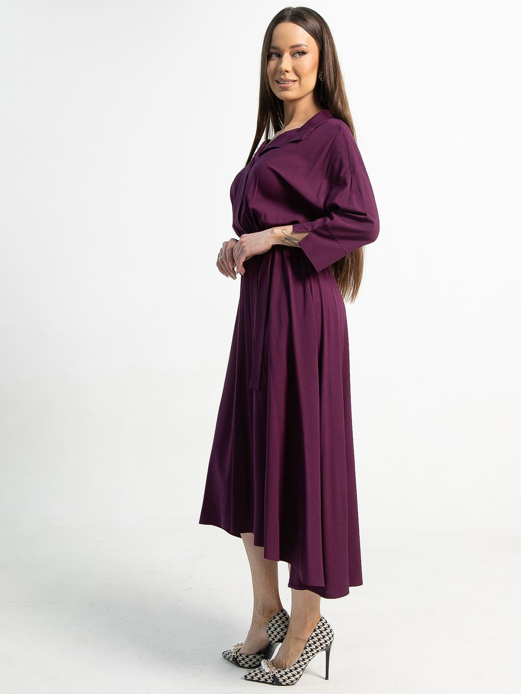 Платье Лорита (марсала) П15097-16М