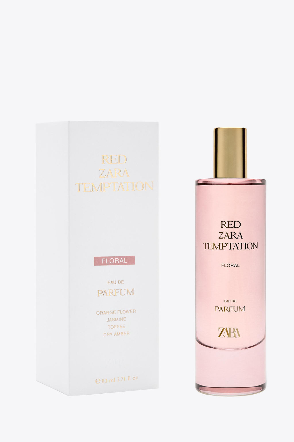 RED ZARA FLORAL TEMPTATION EDP 80ML (2.72 FL. OZ).  фото 3