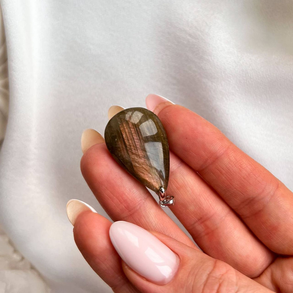 Кулон из Лабрадора - Радуга самоцветов фото 3