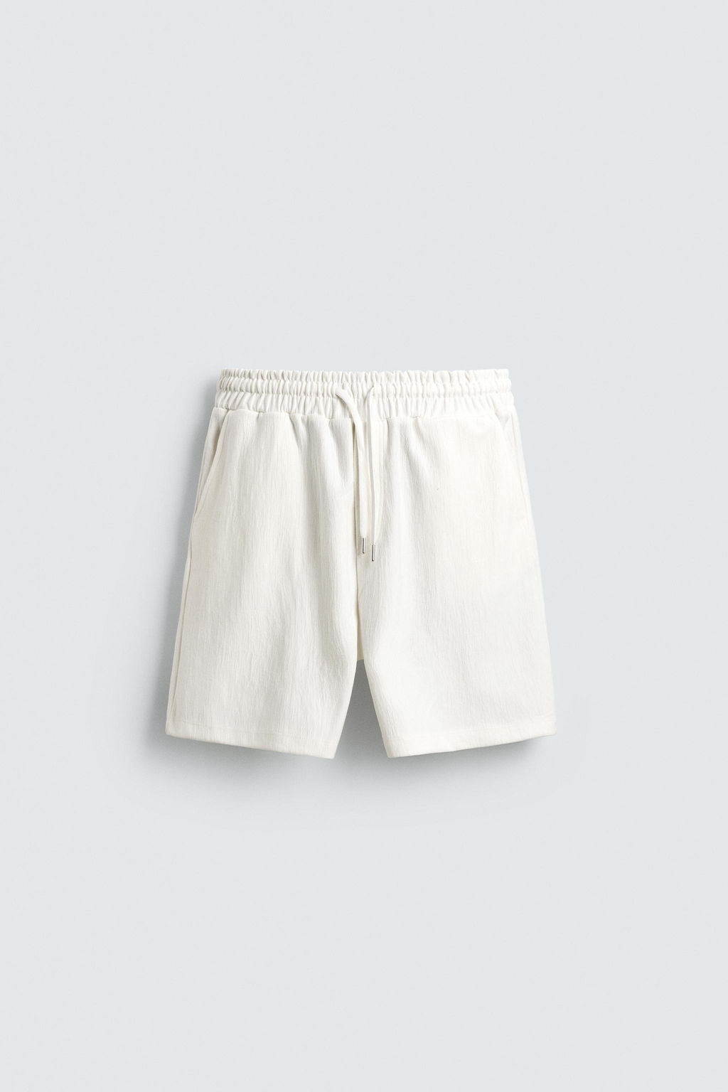 BERMUDA JOGGER ESTRUCTURA / Blanco roto - Zara фото 15