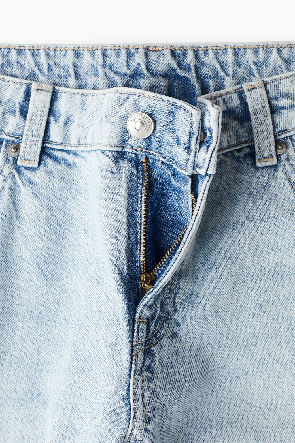 Baggy Wide Low Jeans - H&m фото 8