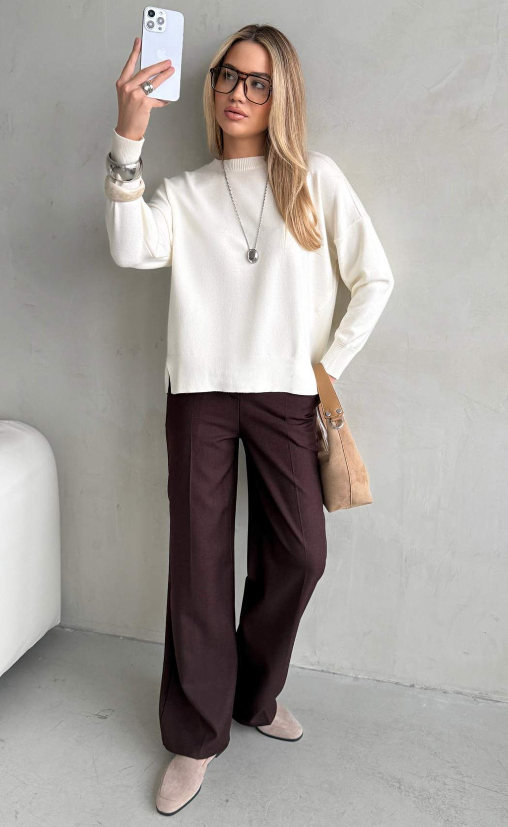 Джемпер F522-15120 milk - Fine joyce фото 10