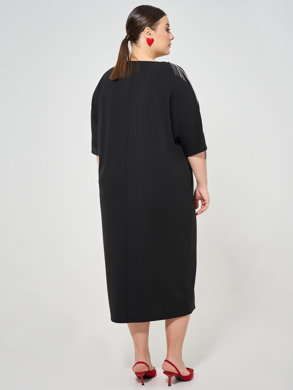 Платье 0349-1п тёмно-синий - Dora фото 103