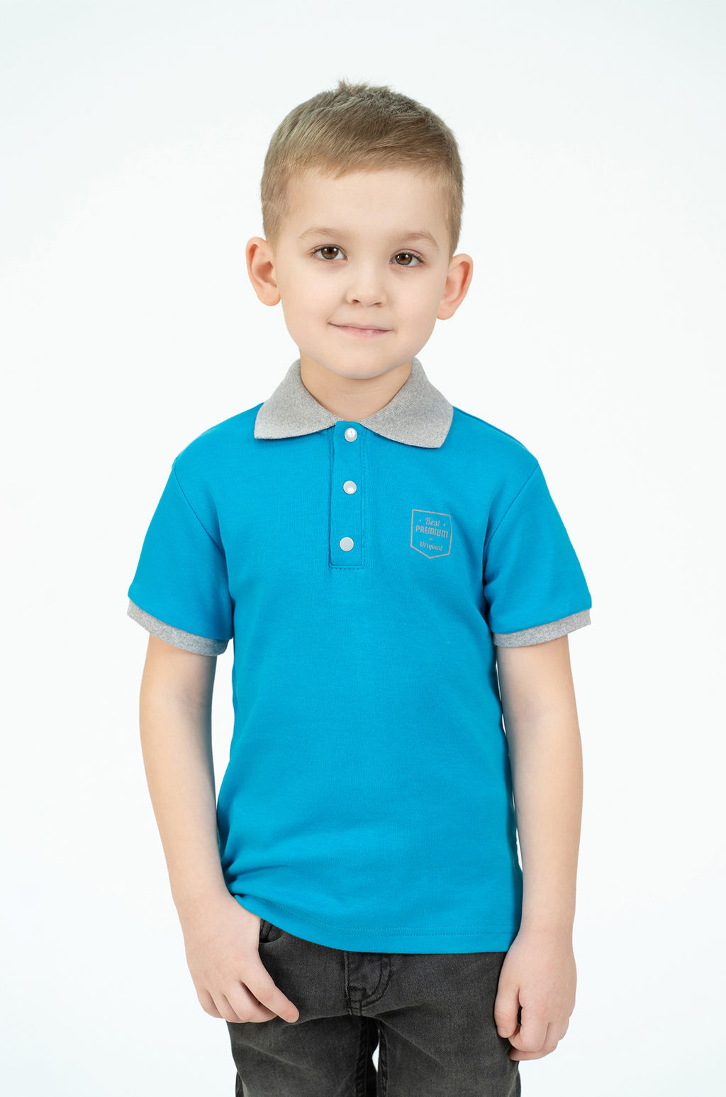 Футболка поло бирюза оригинал