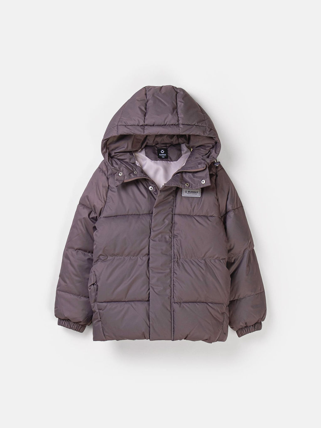 Куртка демисезонная дутая Темный шоколад 7+