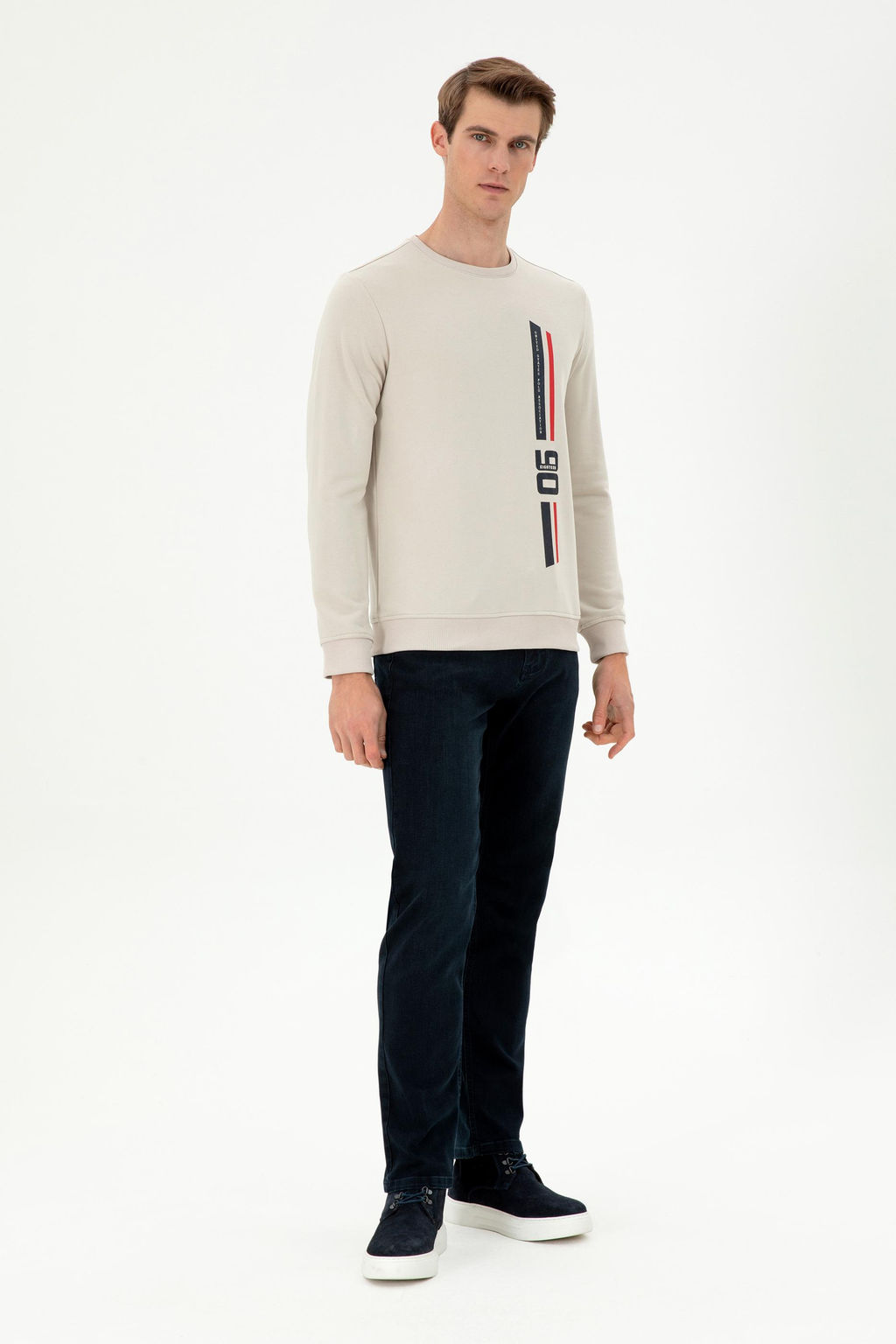 Мужские темно-синие джинсовые брюки Неожиданная скидка в корзине - U.s. polo assn фото 3