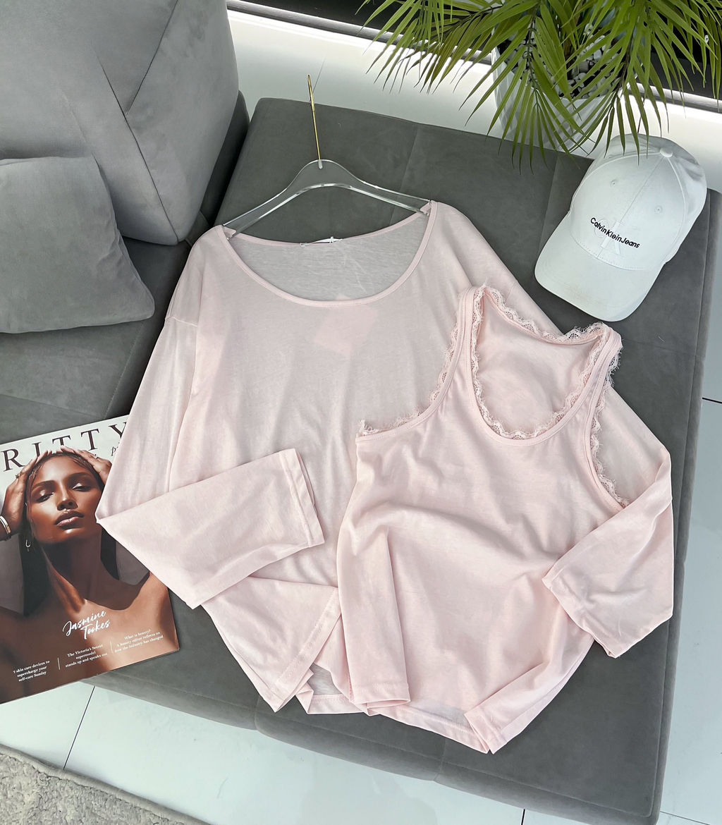 Лонгслив+майка