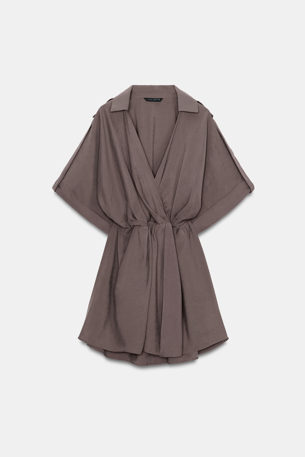 SHORT WRAP DRESS - Zara фото 12