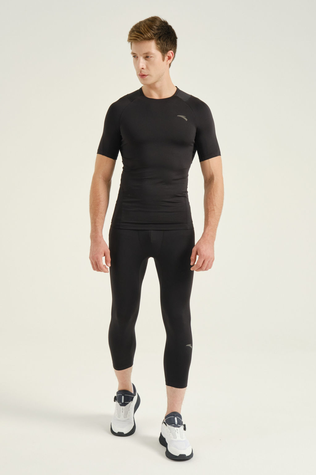 Тайтсы 3/4 Черный - Anta фото 2