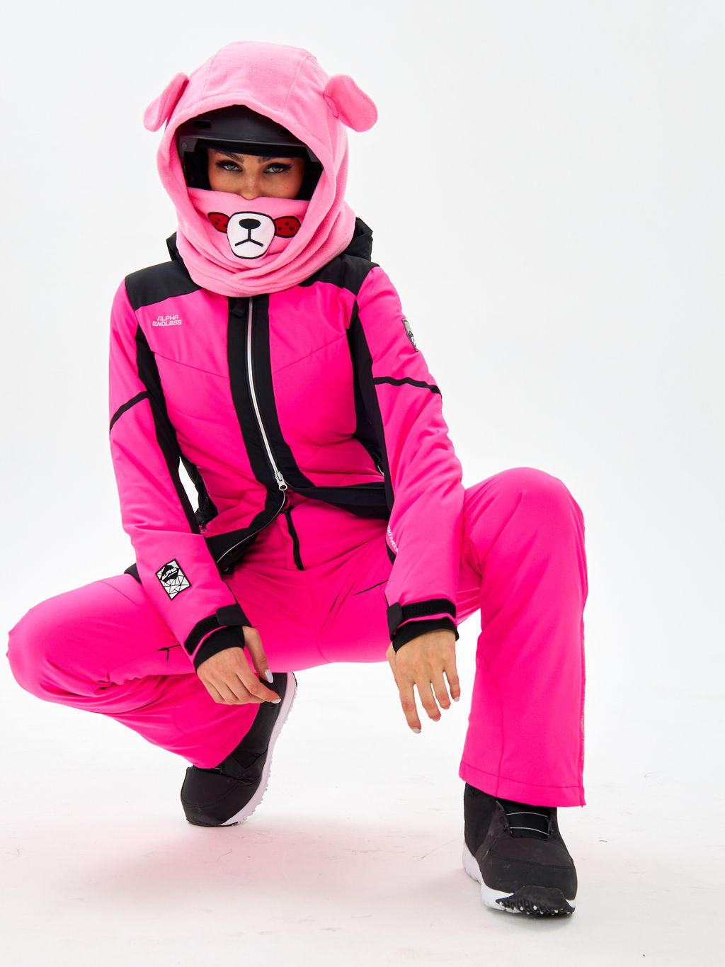 Женская горнолыжная / сноубордическая мембранная куртка Alpha Endless Peak Tech_3 Фуксия  фото 25