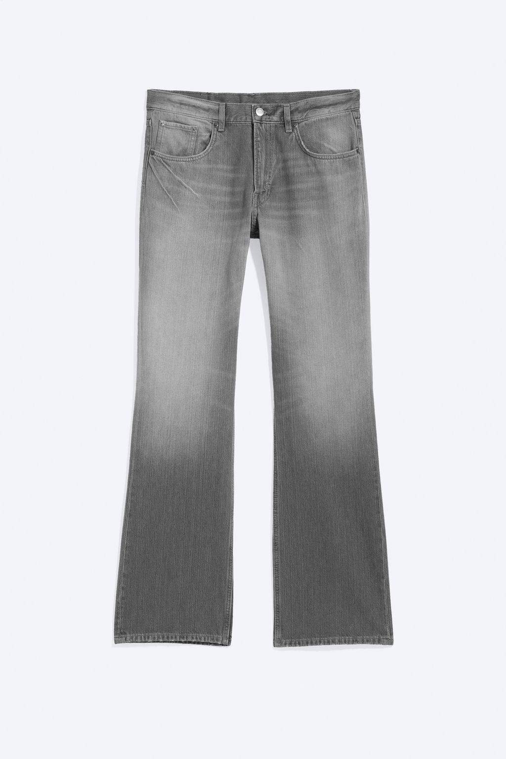 Vaqueros de tiro medio y pernera bootcut holgada Mercury - H&m фото 3