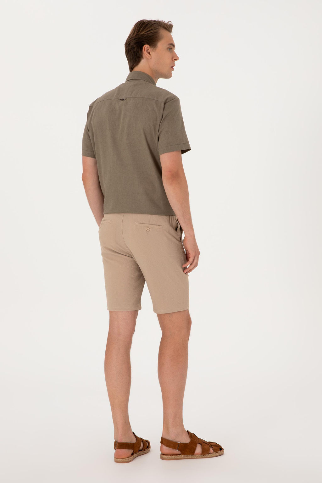 Erkek Bej Dokuma _ort Sepette S_rpriz _ndirim - U.s. polo assn фото 4