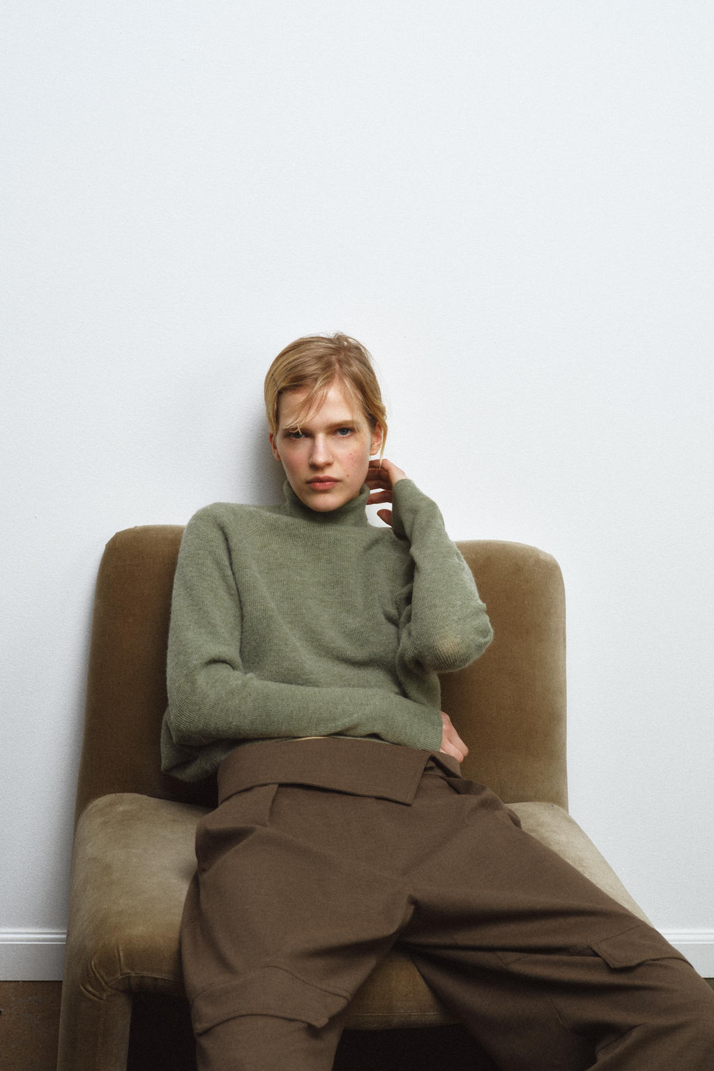 BATWING SLEEVE KNIT JUMPER - Zara фото 4