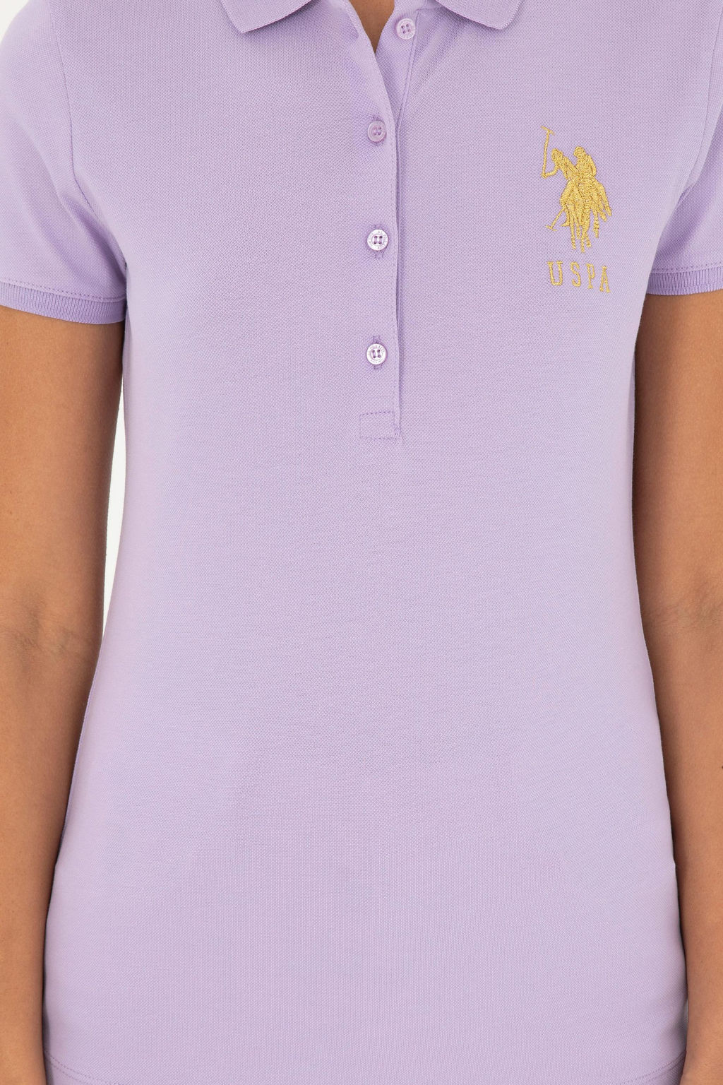 Женская сиреневая базовая футболка Неожиданная скидка в корзине - U.s. polo assn фото 6