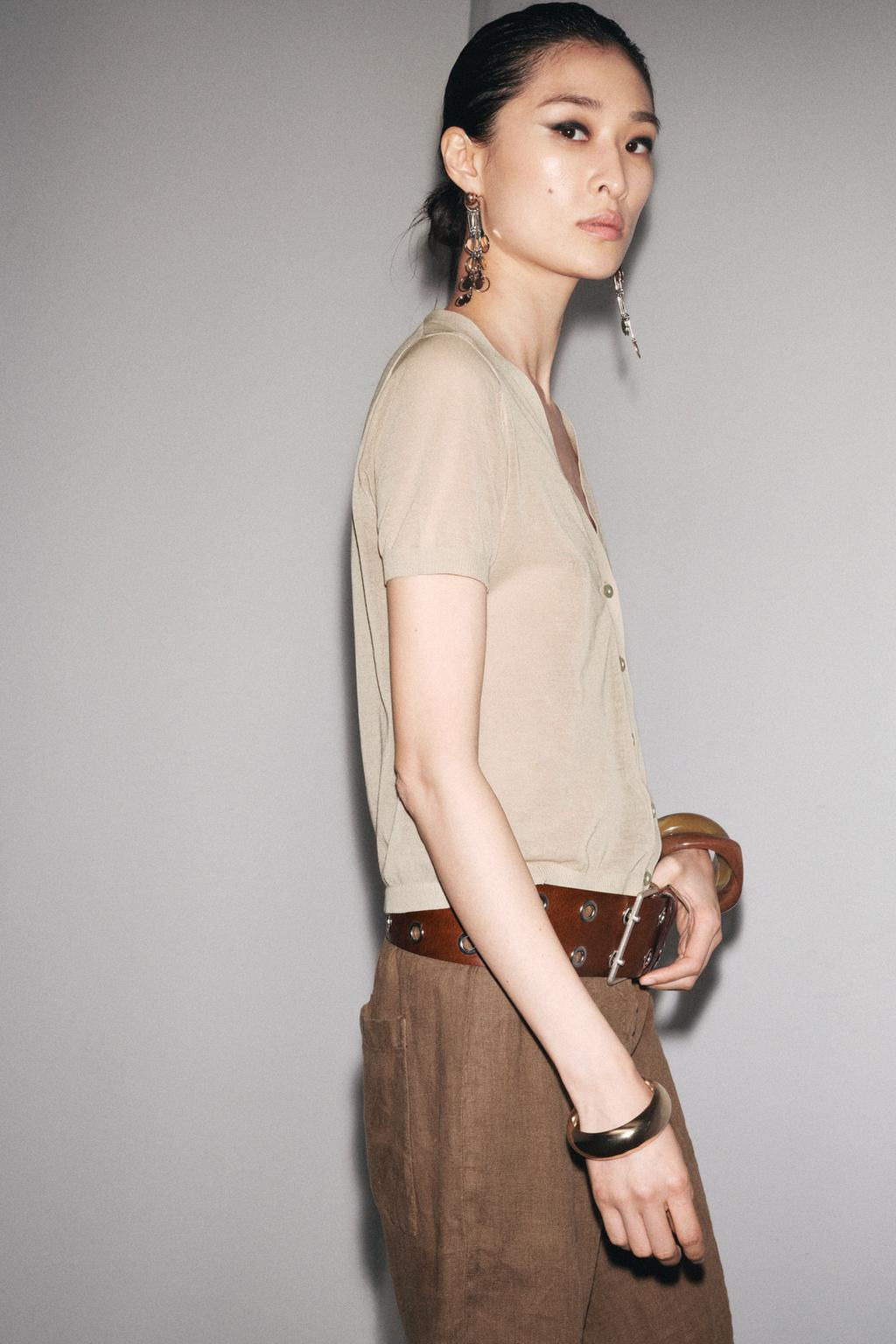 EXTRA FINE KNIT TOP - Zara фото 3