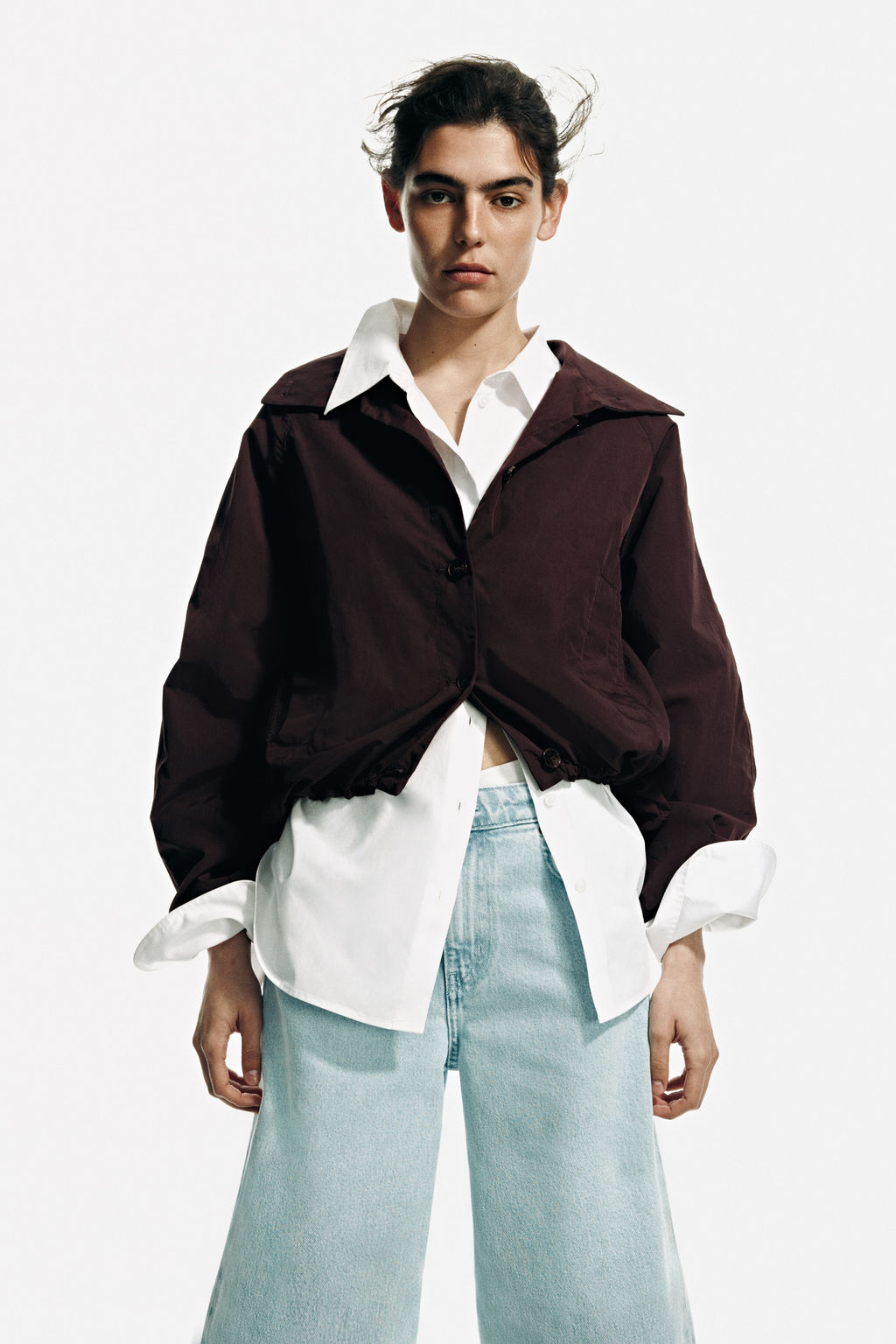 Chaqueta oversize con bajo globo - H&m фото 7