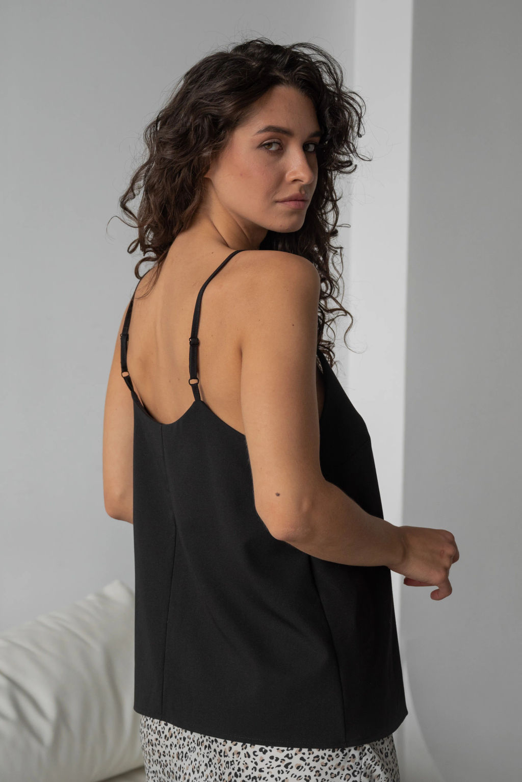 Топ ТП 261к-1 Черный - T.C.T фото 5