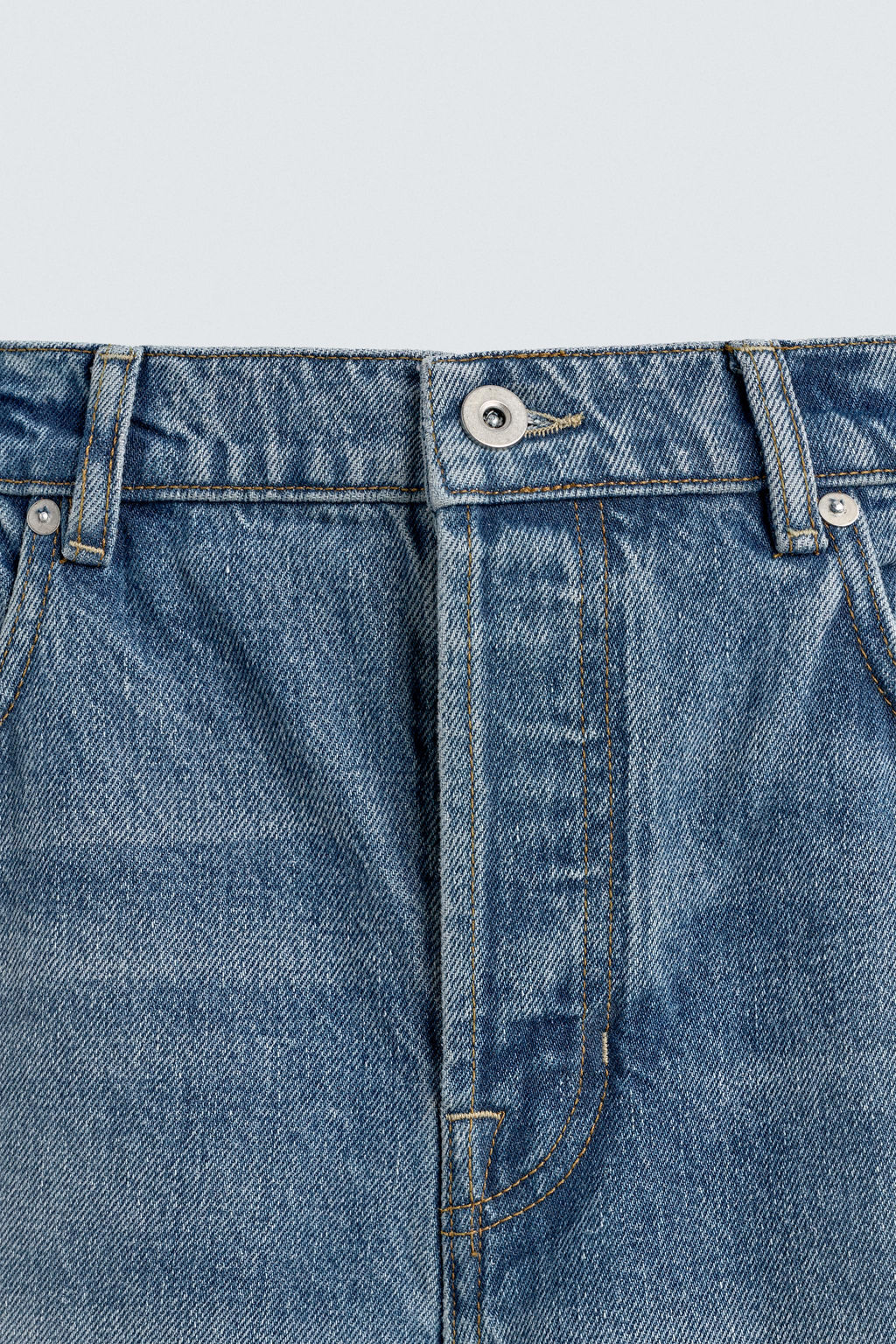 RELAXED FIT LIMITED EDITION JEANS - Zara фото 10