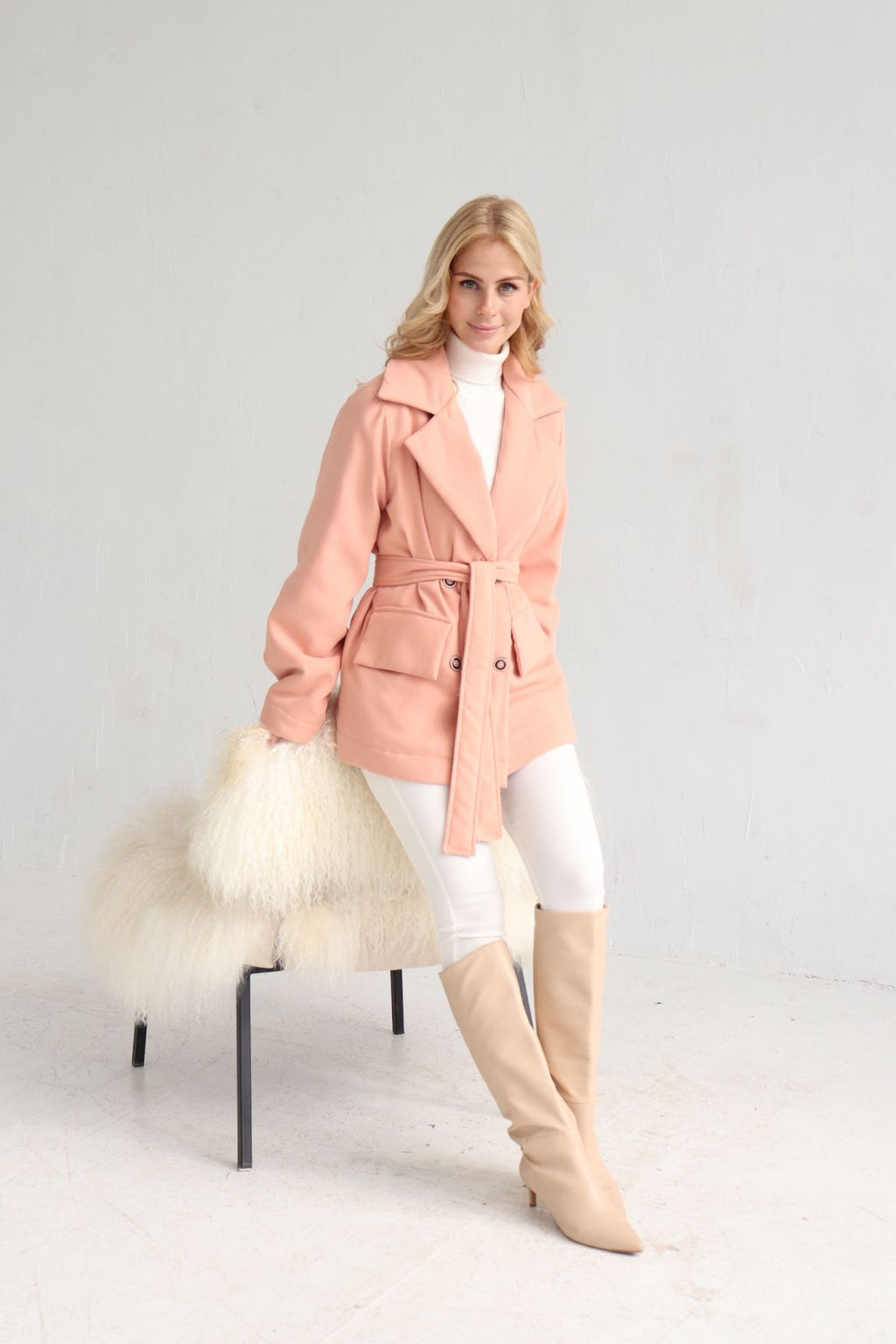 Martichelli Куртка утеплённая в цвете Apricot  фото 13