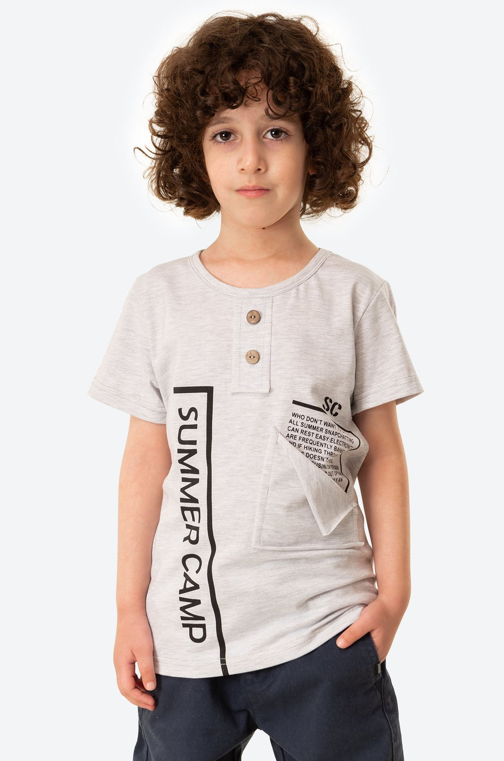 Футболка с лайкрой для мальчика Bonito фото 26