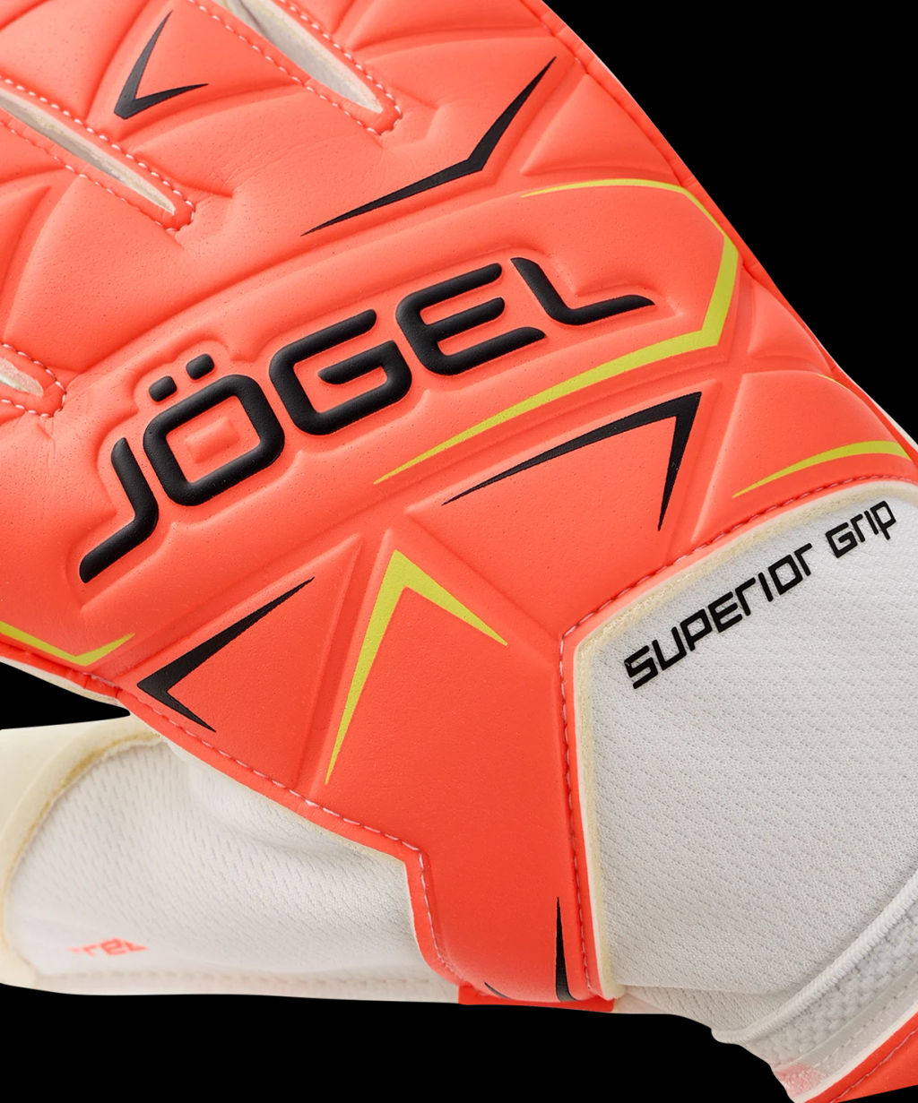 Перчатки вратарские JOGEL Legend SL3 Roll Flat, коралловый  фото 3