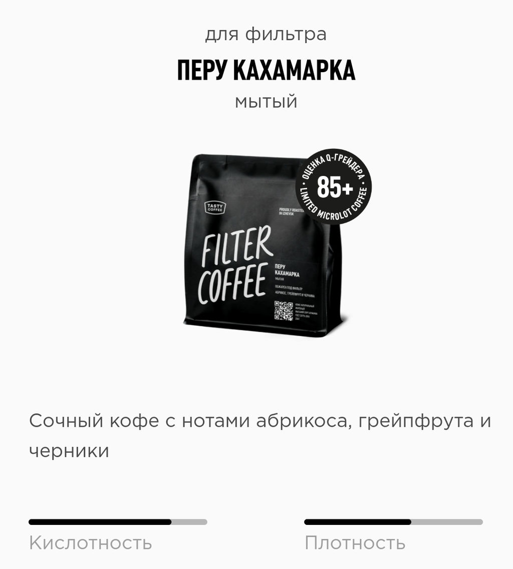 Кофе Перу Кахамарка - Tasty coffee фото 3