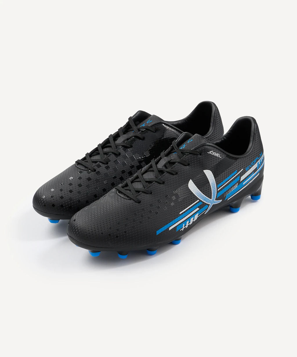 Бутсы футбольные JOGEL Evofly FG Talant Black/blue  фото 2