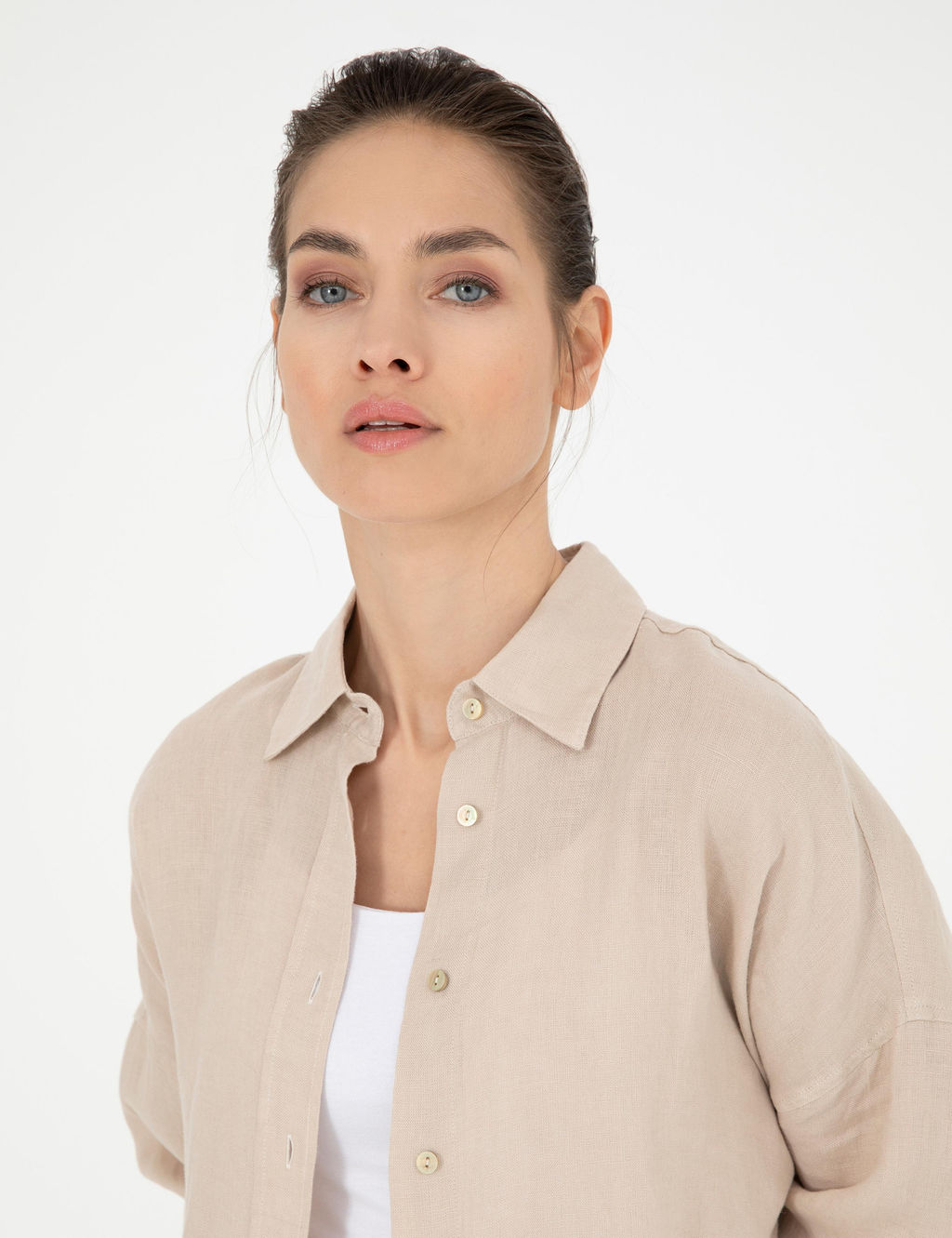 Kum Oversize Keten G_mlek - Pierre cardin фото 2