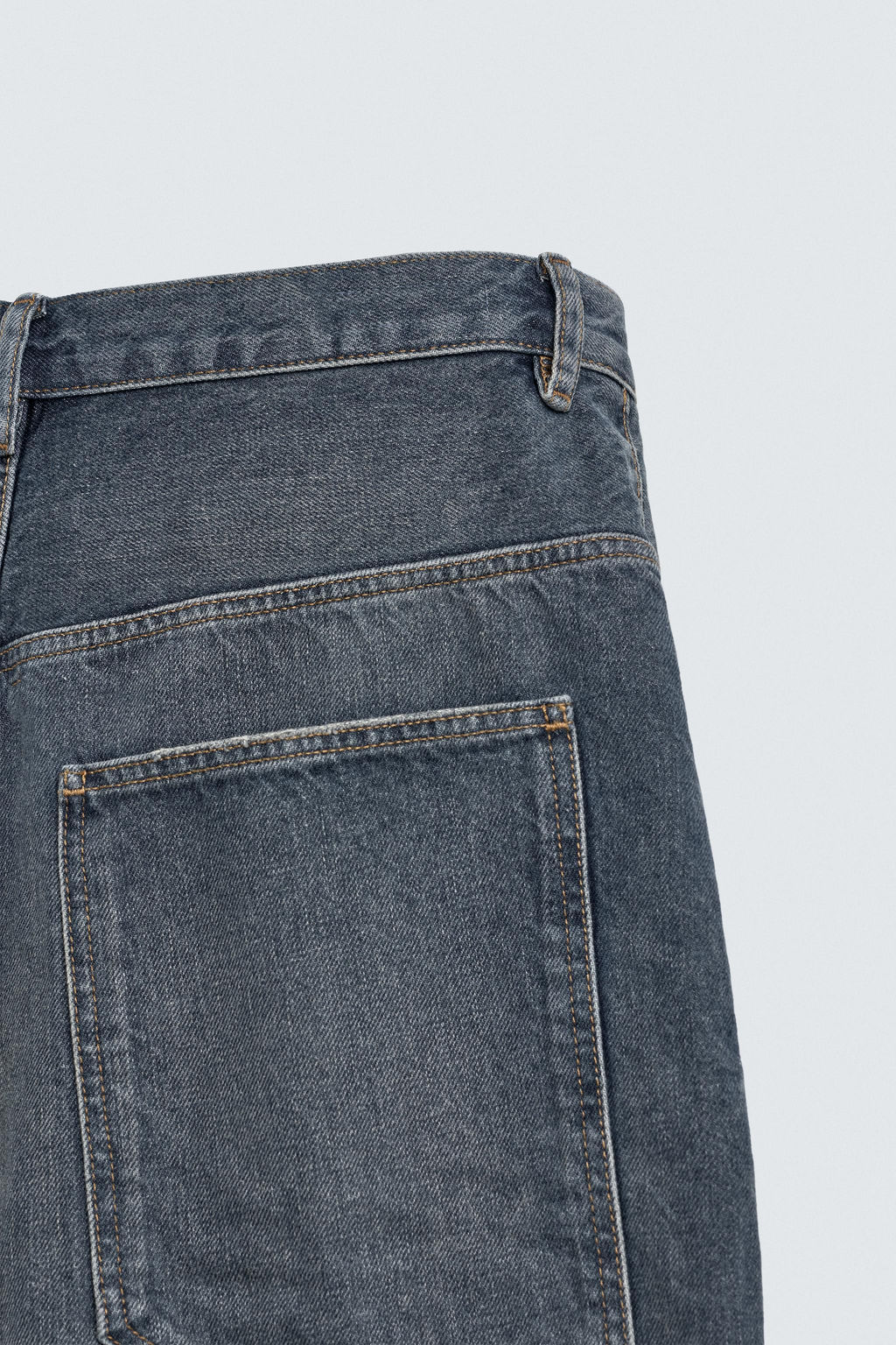 BERMUDA DENIM BAGGY FIT / Azul