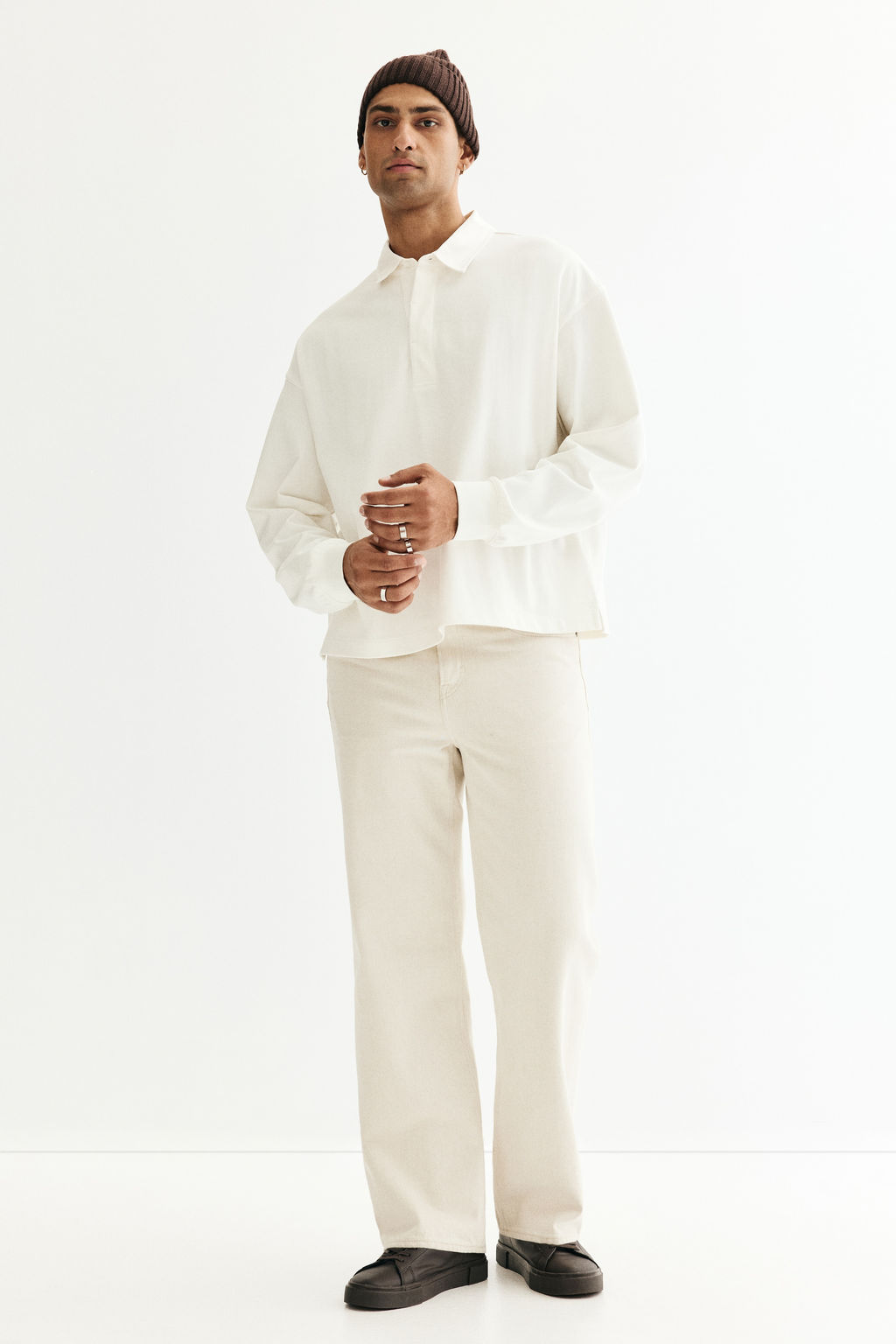 Polo de algod?n Loose Fit - H&m фото 9