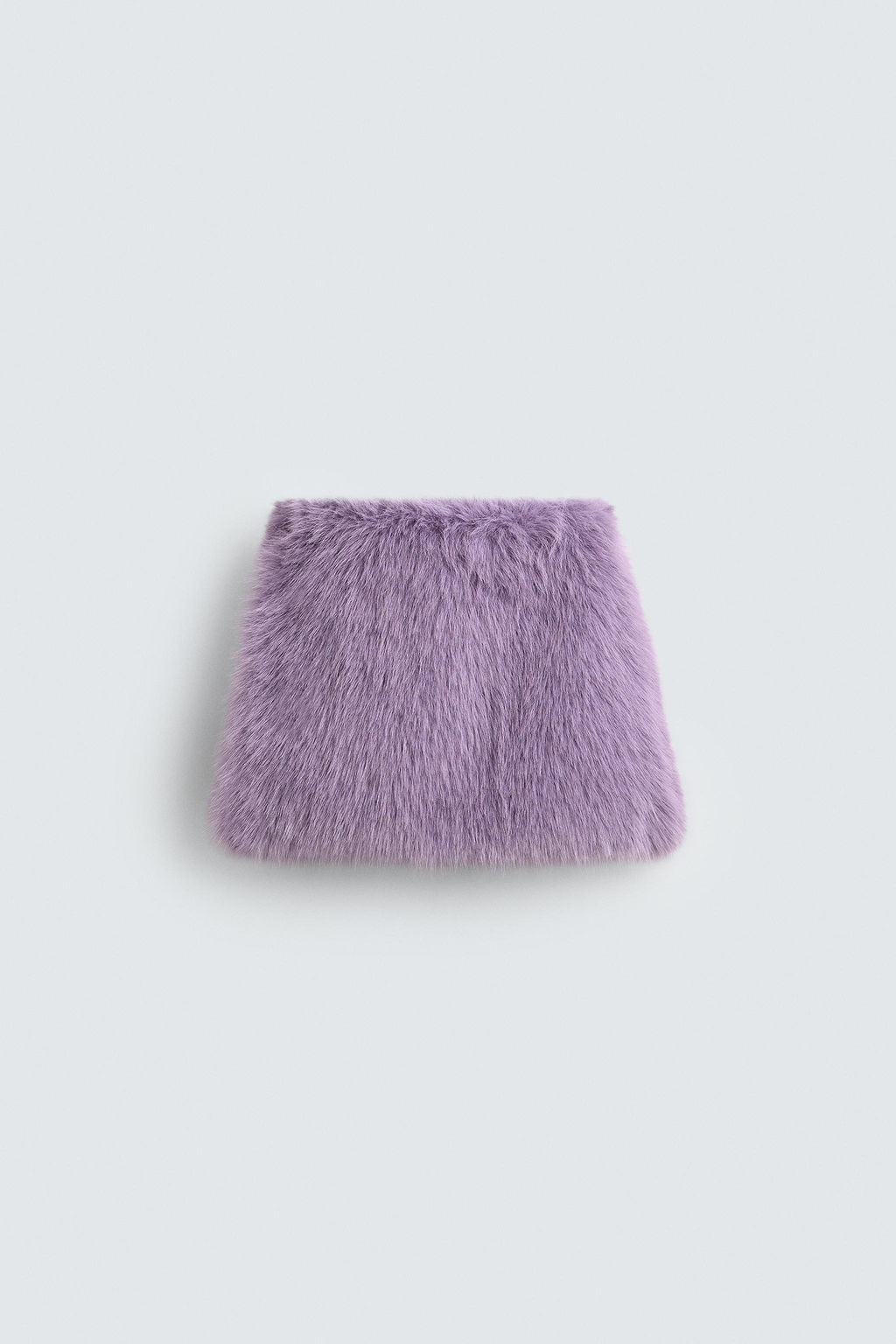 FAUX FUR MINI SKIRT HARRY LAMBERT FOR ZARA X DISNEY  фото 2