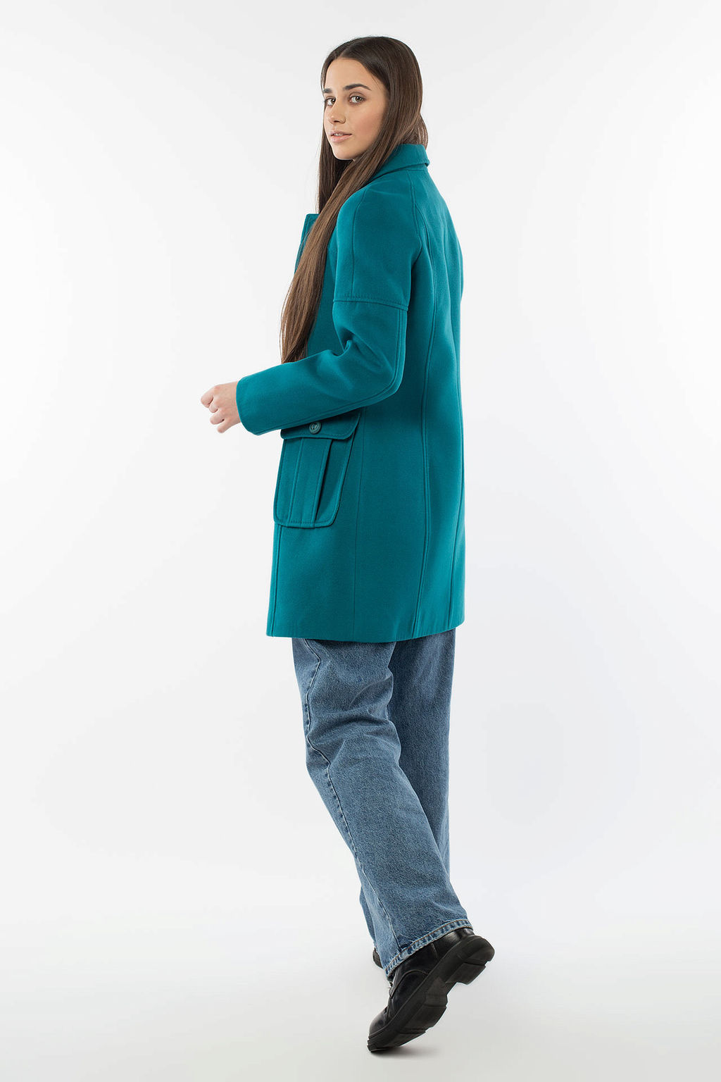 Пальто женское демисезонное (пояс) - Империя пальто фото 3