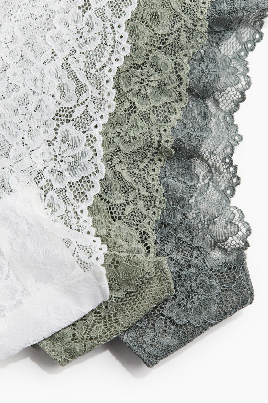 Pack de 5 bragas Hipster de encaje - H&m фото 3