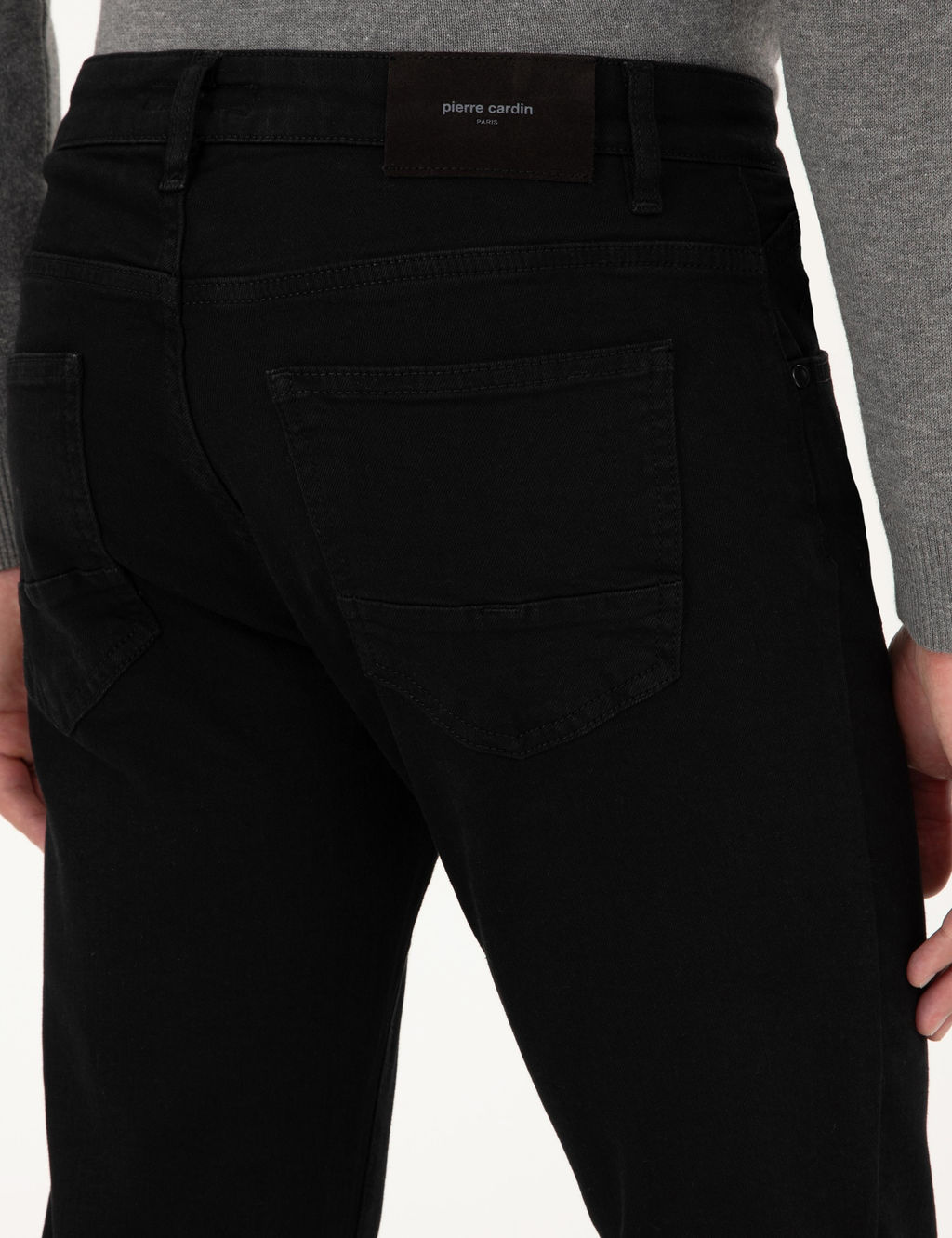 Siyah Slim Fit Jean Pantolon