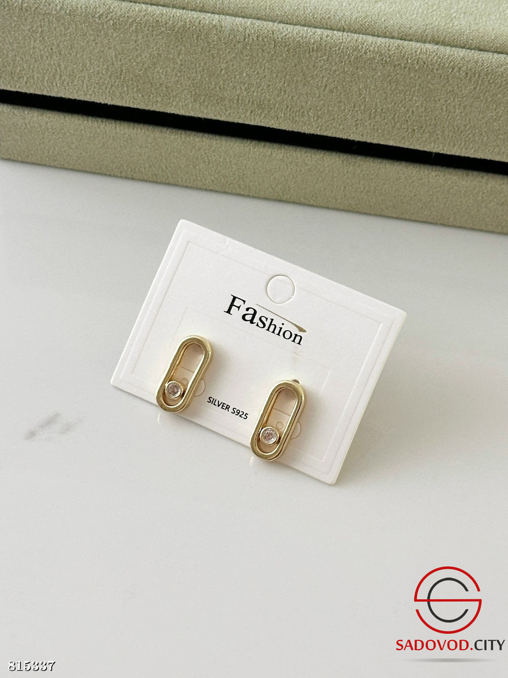 Серьги женские из медицинской стали