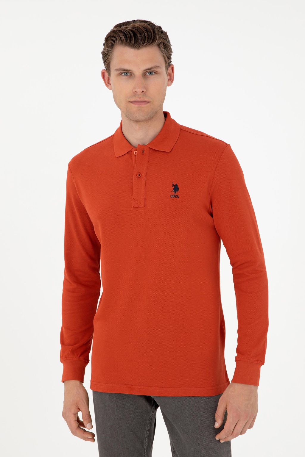 Мужской базовый свитшот Tile Неожиданная скидка в корзине - U.s. polo assn фото 3