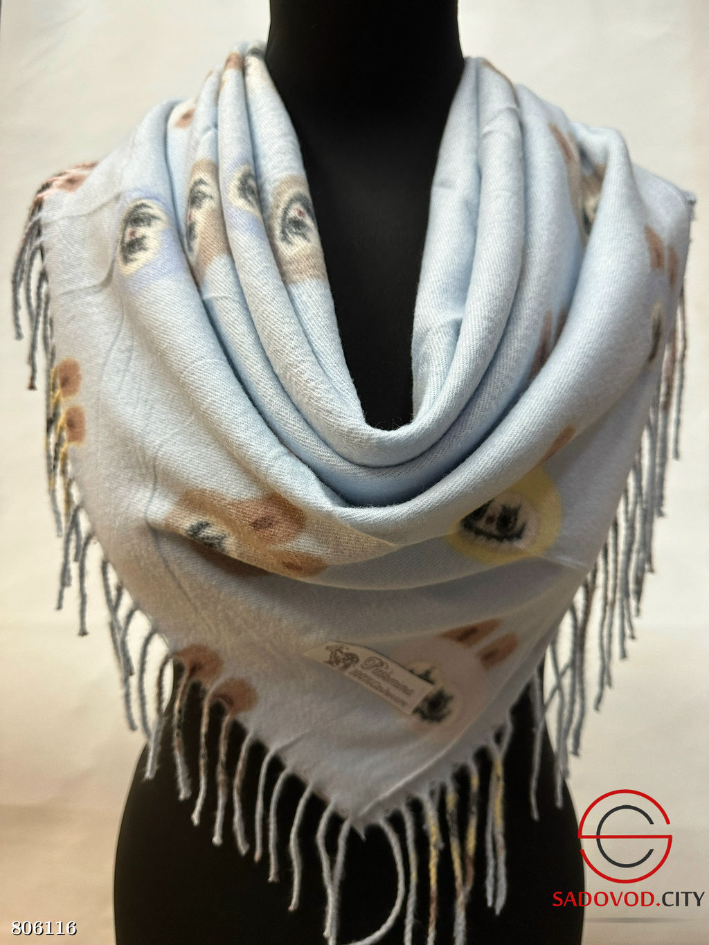 Тёплый шарф из 100% кашемира - Bruno фото 11