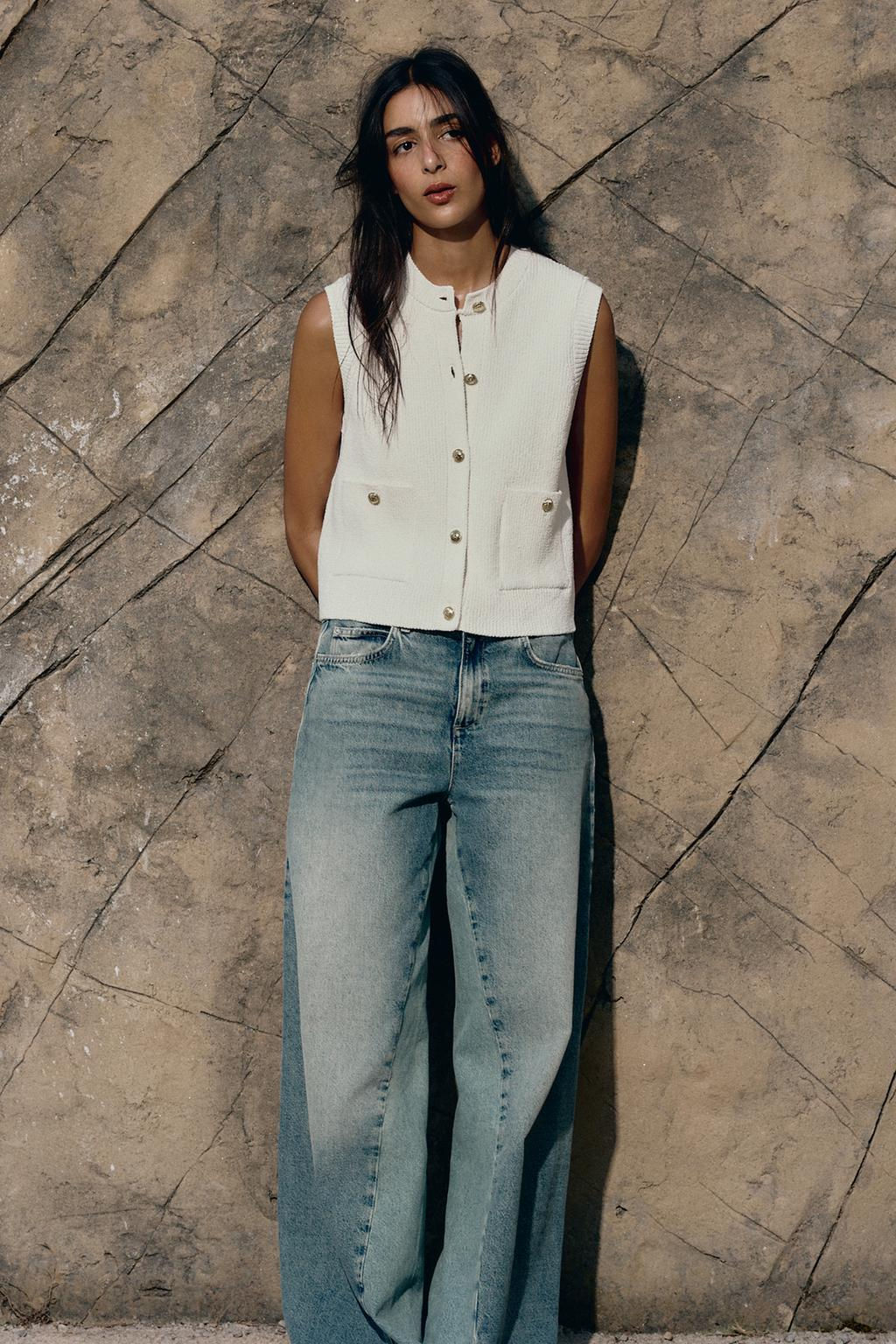 PLAIN KNIT TOP - Zara фото 14