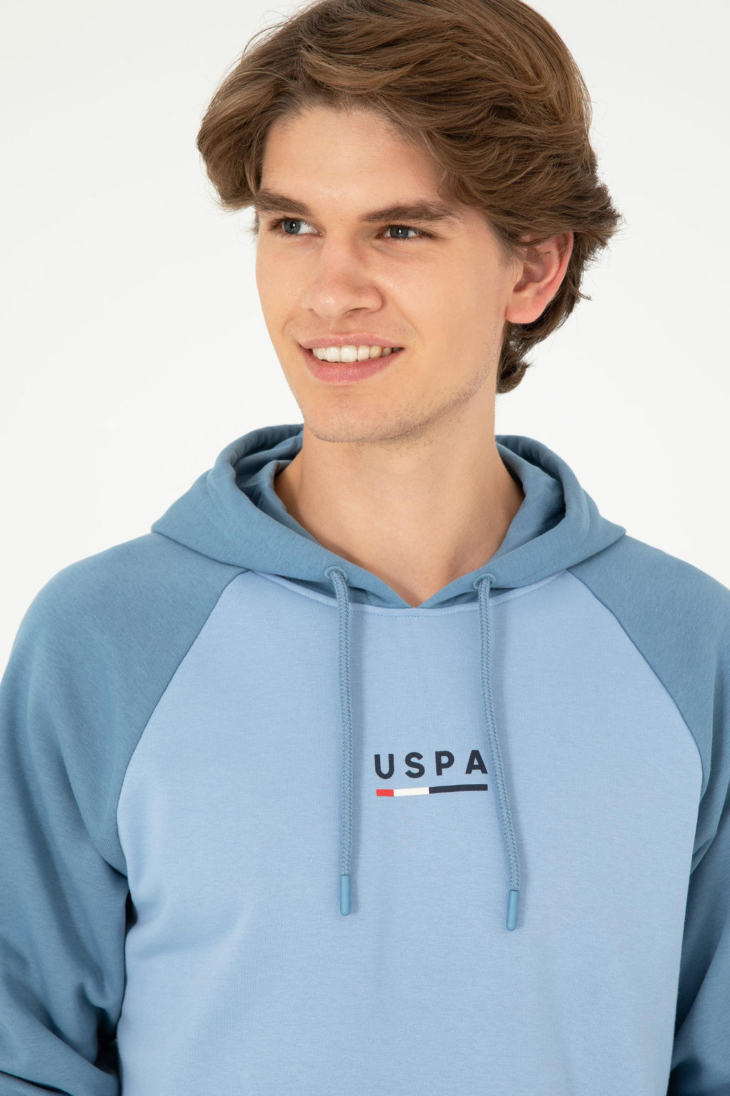 Мужской голубой свитшот Неожиданная скидка в корзине - U.s. polo assn фото 2