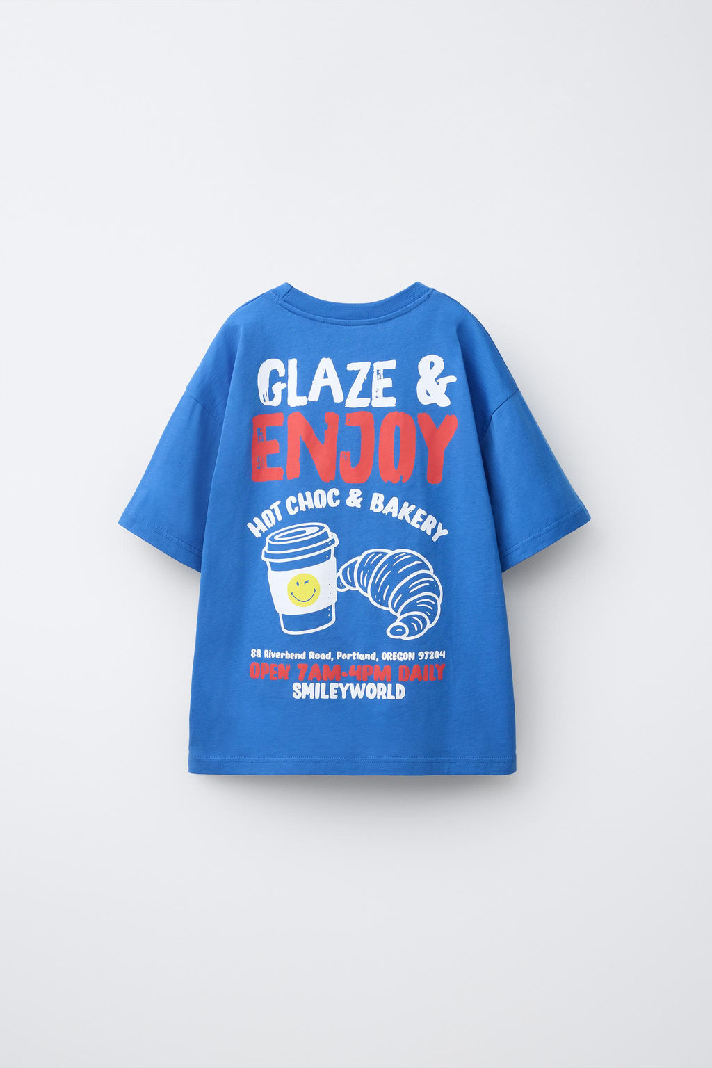 CAMISETA SMILEYWORLD ® / Azul - Zara фото 2